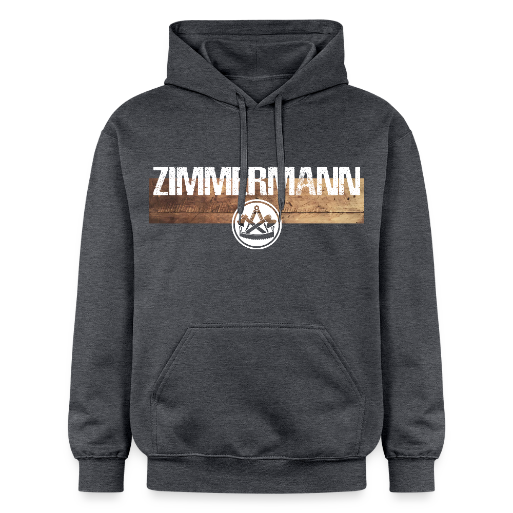 Gildan Unisex Softstyle® "Zimmermann" Dunkelgrau meliert Gildan Unisex Softstyle® Midweight Hoodie {{ color }}