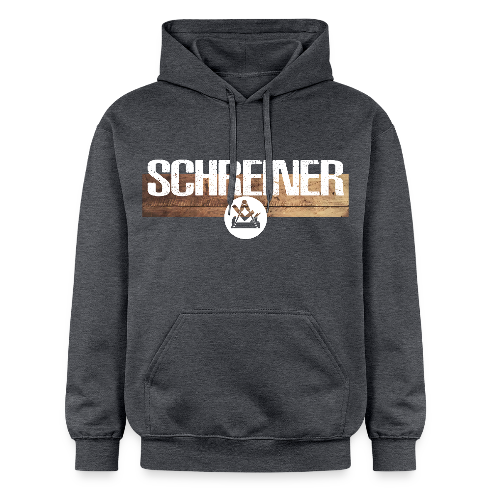 Gildan Unisex Softstyle® "Schreiner" Dunkelgrau meliert Gildan Unisex Softstyle® Midweight Hoodie {{ color }}