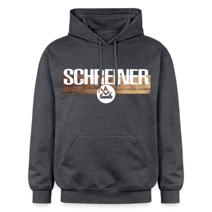 Gildan Unisex Softstyle® "Schreiner" Dunkelgrau meliert Gildan Unisex Softstyle® Midweight Hoodie {{ color }}