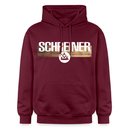 Gildan Unisex Softstyle® "Schreiner" Maroon Gildan Unisex Softstyle® Midweight Hoodie {{ color }}