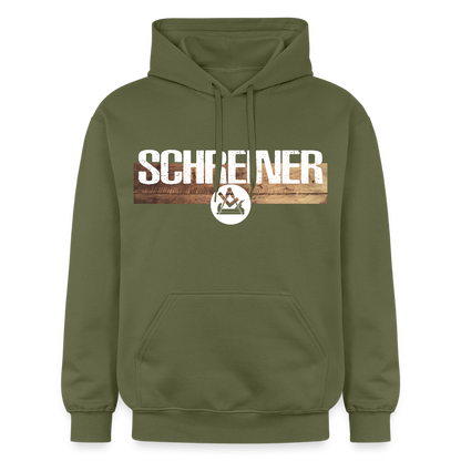 Gildan Unisex Softstyle® "Schreiner" Militärgrün Gildan Unisex Softstyle® Midweight Hoodie {{ color }}