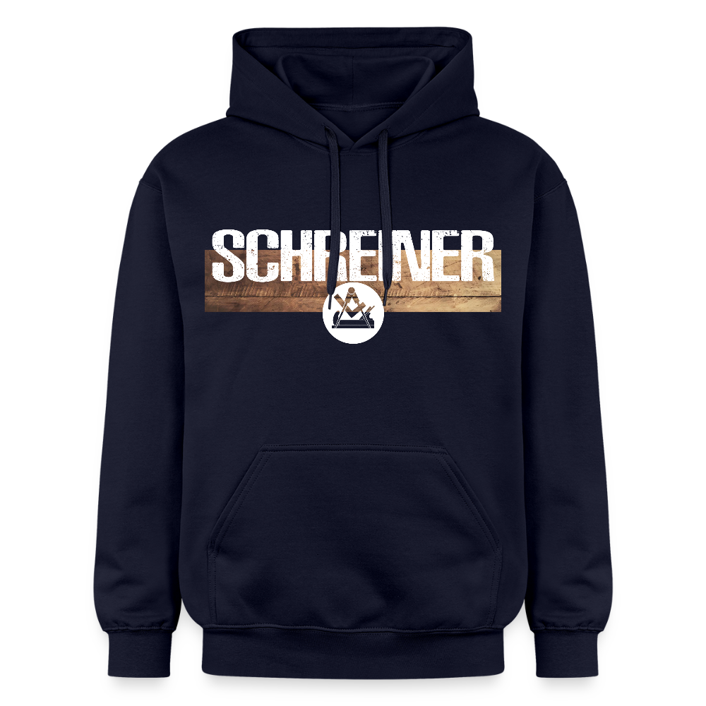Gildan Unisex Softstyle® "Schreiner" Navy Gildan Unisex Softstyle® Midweight Hoodie {{ color }}