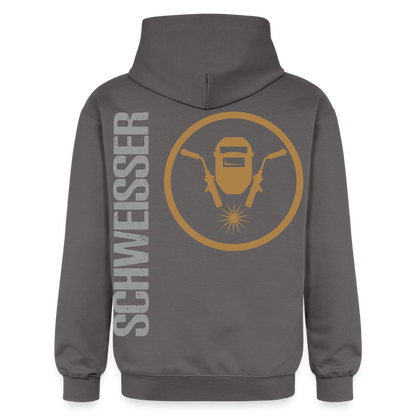 Gildan Unisex Softstyle® "Schweisser" Dunkelgrau Gildan Unisex Softstyle® Midweight Hoodie {{ color }}