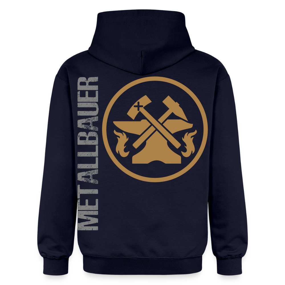 Gildan Unisex Softstyle® "Metallbauer" Navy Gildan Unisex Softstyle® Midweight Hoodie {{ color }}