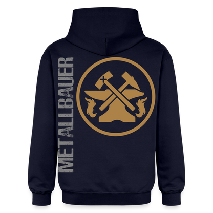 Gildan Unisex Softstyle® "Metallbauer" Navy Gildan Unisex Softstyle® Midweight Hoodie {{ color }}