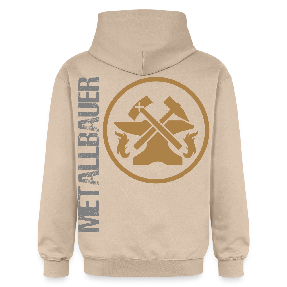 Gildan Unisex Softstyle® "Metallbauer" Sand Gildan Unisex Softstyle® Midweight Hoodie {{ color }}