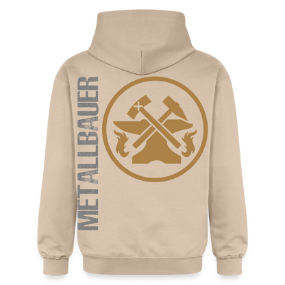 Gildan Unisex Softstyle® "Metallbauer" Sand Gildan Unisex Softstyle® Midweight Hoodie {{ color }}