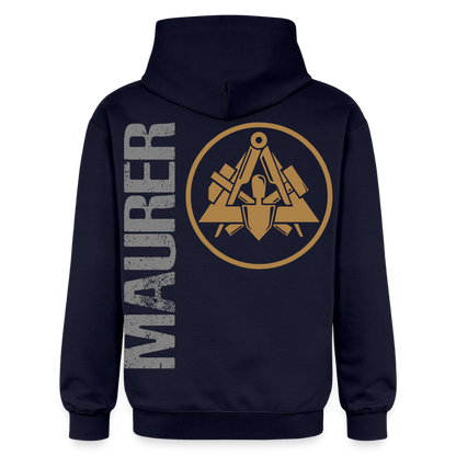 Gildan Unisex Softstyle® "Maurer" Navy Gildan Unisex Softstyle® Midweight Hoodie {{ color }}