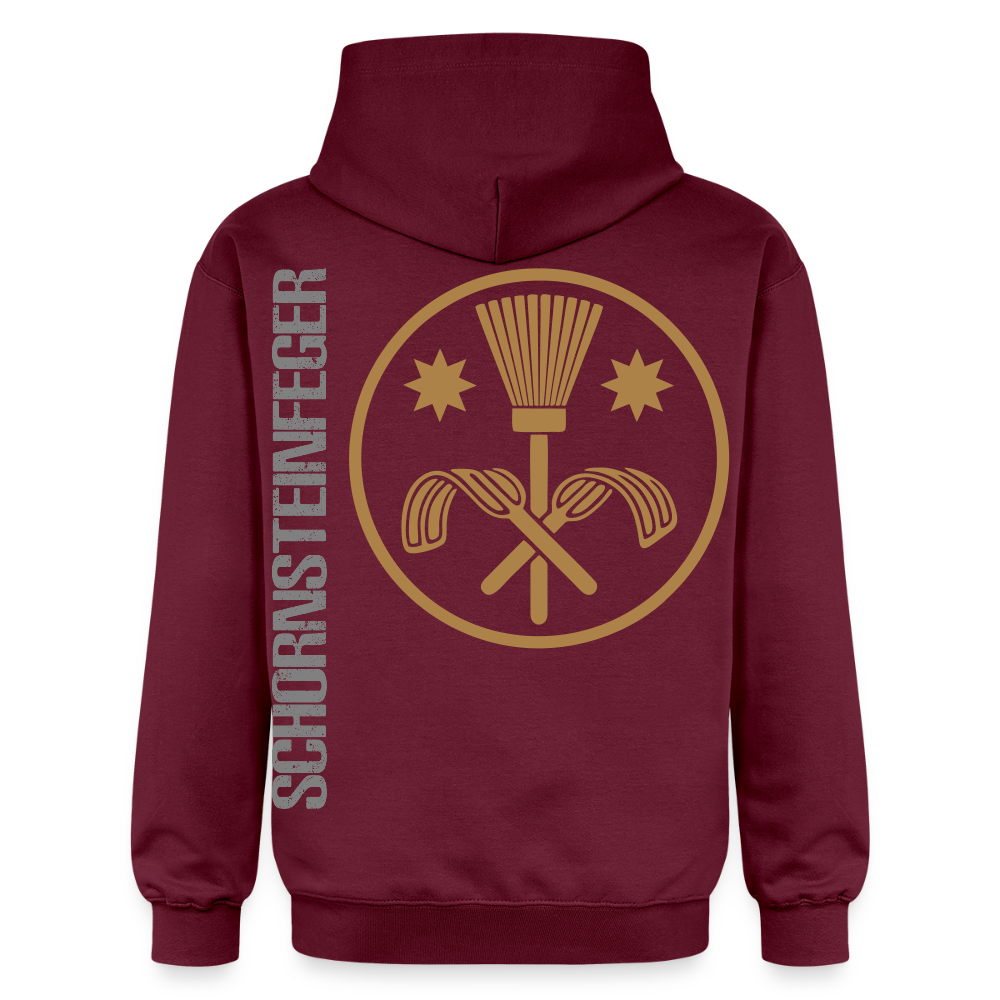Gildan Unisex Softstyle® "Schornsteinfeger" Maroon Gildan Unisex Softstyle® Midweight Hoodie {{ color }}