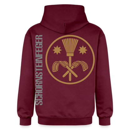 Gildan Unisex Softstyle® "Schornsteinfeger" Maroon Gildan Unisex Softstyle® Midweight Hoodie {{ color }}