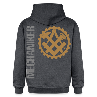 Gildan Unisex Softstyle® "Mechaniker" Dunkelgrau meliert Gildan Unisex Softstyle® Midweight Hoodie {{ color }}