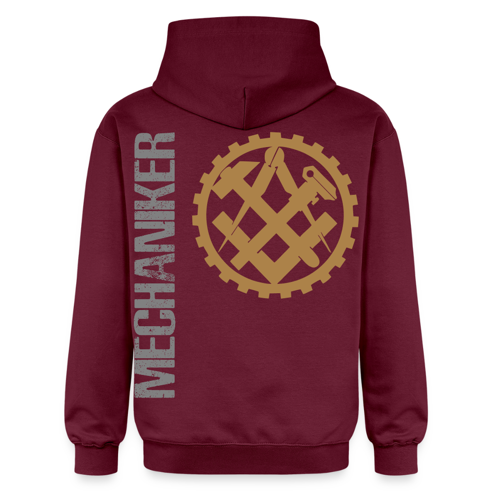 Gildan Unisex Softstyle® "Mechaniker" Maroon Gildan Unisex Softstyle® Midweight Hoodie {{ color }}