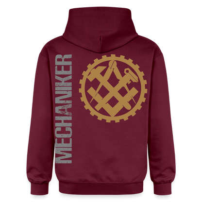 Gildan Unisex Softstyle® "Mechaniker" Maroon Gildan Unisex Softstyle® Midweight Hoodie {{ color }}