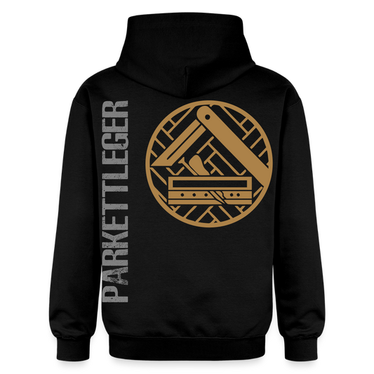 Gildan Unisex Softstyle® "Parkettleger" Schwarz Gildan Unisex Softstyle® Midweight Hoodie {{ color }}