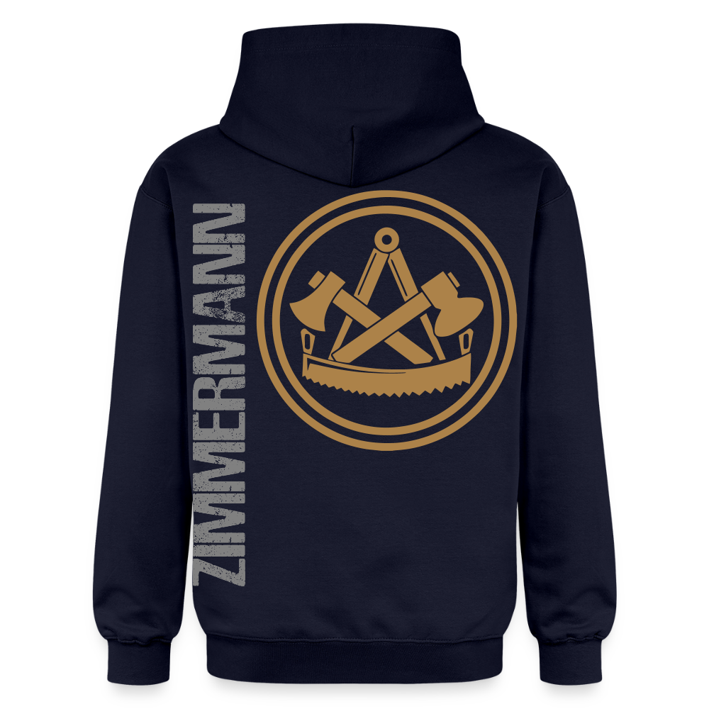 Gildan Unisex Softstyle® "Zimmermann" Navy Gildan Unisex Softstyle® Midweight Hoodie {{ color }}