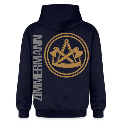 Gildan Unisex Softstyle® "Zimmermann" Navy Gildan Unisex Softstyle® Midweight Hoodie {{ color }}