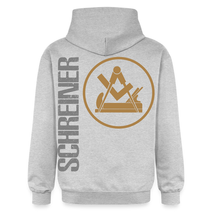 Gildan Unisex Softstyle® "Schreiner" Hellgrau meliert Gildan Unisex Softstyle® Midweight Hoodie {{ color }}