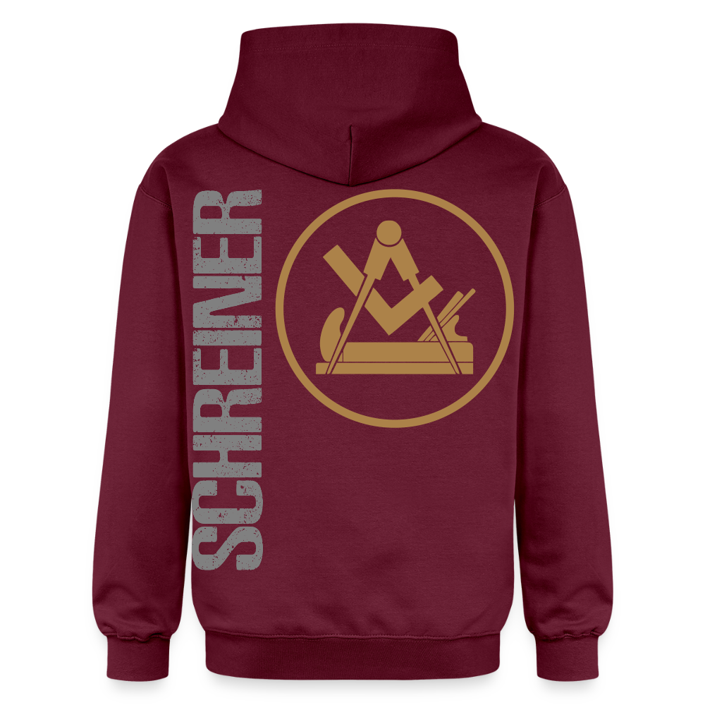 Gildan Unisex Softstyle® "Schreiner" Maroon Gildan Unisex Softstyle® Midweight Hoodie {{ color }}