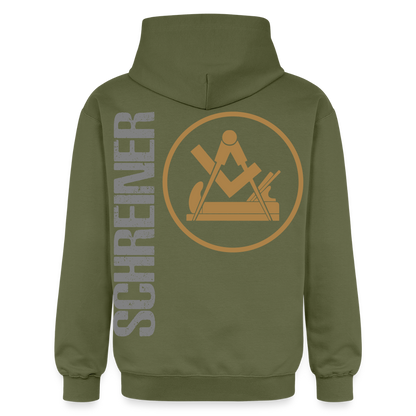 Gildan Unisex Softstyle® "Schreiner" Militärgrün Gildan Unisex Softstyle® Midweight Hoodie {{ color }}