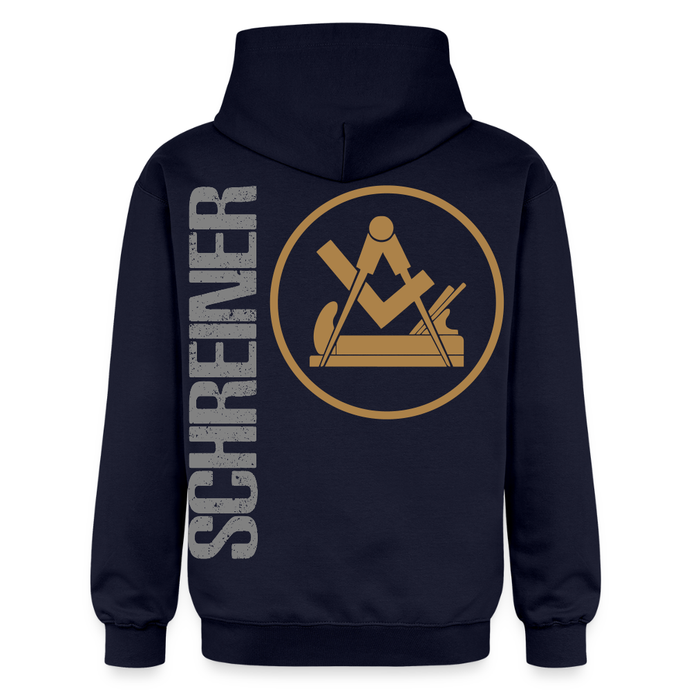 Gildan Unisex Softstyle® "Schreiner" Navy Gildan Unisex Softstyle® Midweight Hoodie {{ color }}