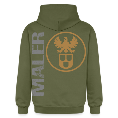 Gildan Unisex Softstyle® "Maler" Militärgrün Gildan Unisex Softstyle® Midweight Hoodie {{ color }}