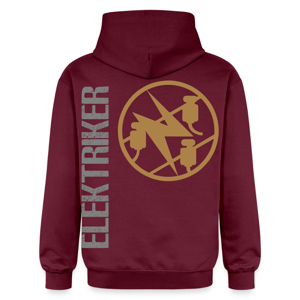 Gildan Unisex Softstyle® "Elektriker" Maroon Gildan Unisex Softstyle® Midweight Hoodie {{ color }}