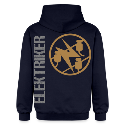 Gildan Unisex Softstyle® "Elektriker" Navy Gildan Unisex Softstyle® Midweight Hoodie {{ color }}