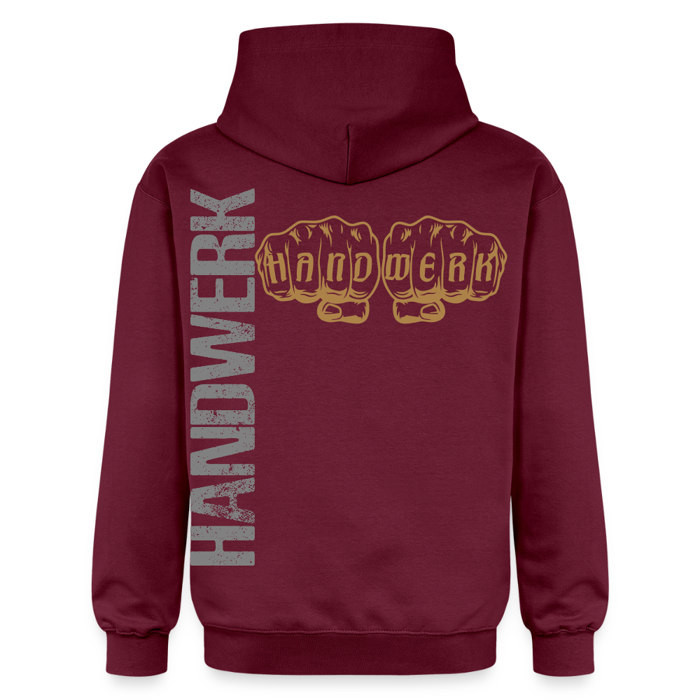 Gildan Unisex Softstyle® "Handwerk24" Maroon Gildan Unisex Softstyle® Midweight Hoodie {{ color }}
