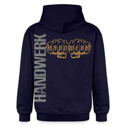 Gildan Unisex Softstyle® "Handwerk24" Navy Gildan Unisex Softstyle® Midweight Hoodie {{ color }}
