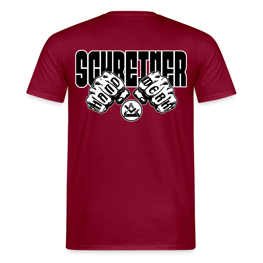 Unisex T-Shirt "Schreiner" Ziegelrot Männer T-Shirt {{ color }}