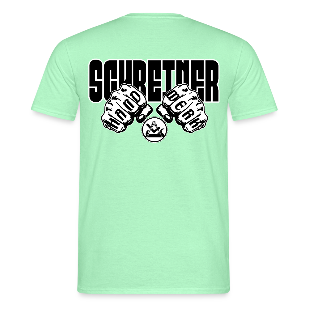 Unisex T-Shirt "Schreiner" Mintgrün Männer T-Shirt {{ color }}