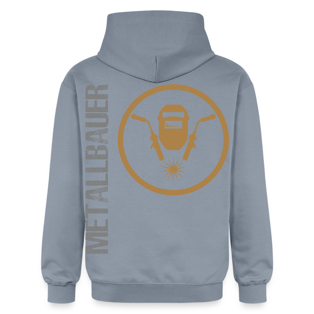 Gildan Unisex Softstyle® "Metallbauer" Blau Gildan Unisex Softstyle® Midweight Hoodie {{ color }}