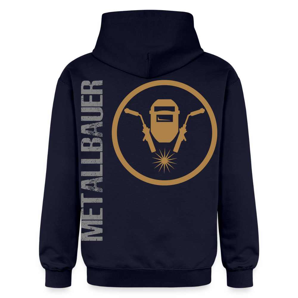 Gildan Unisex Softstyle® "Metallbauer" Navy Gildan Unisex Softstyle® Midweight Hoodie {{ color }}