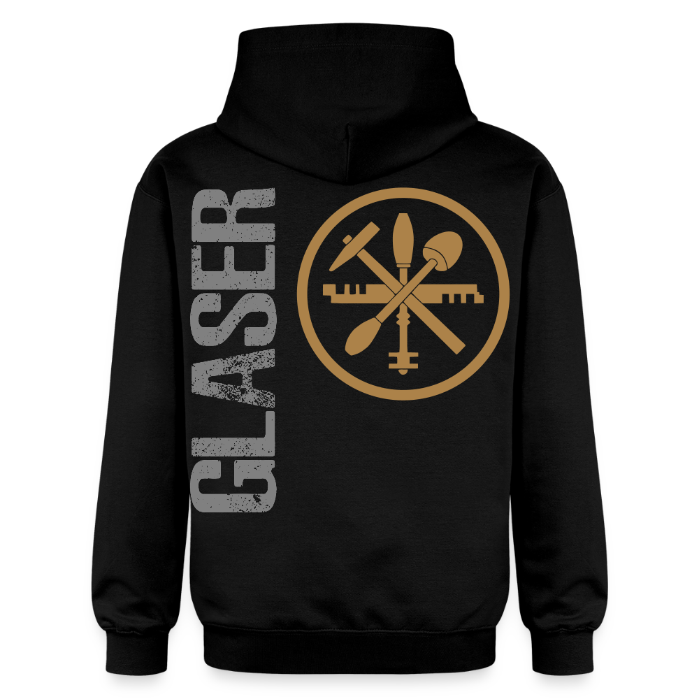 Gildan Unisex Softstyle® "Glaser" Schwarz Gildan Unisex Softstyle® Midweight Hoodie {{ color }}