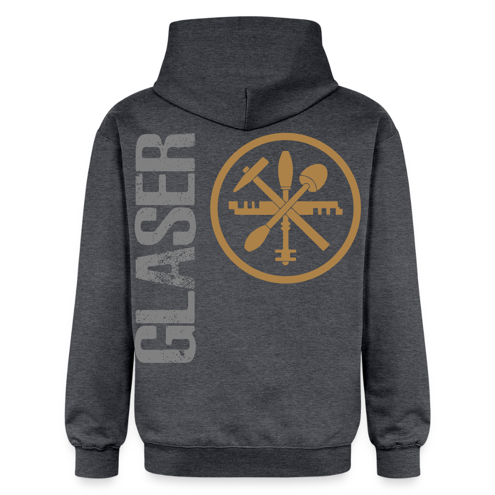 Gildan Unisex Softstyle® "Glaser" Dunkelgrau meliert Gildan Unisex Softstyle® Midweight Hoodie {{ color }}