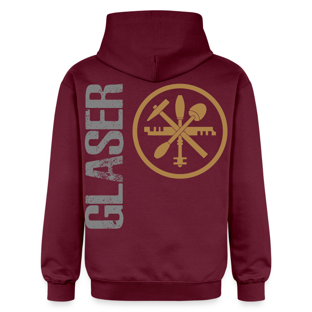 Gildan Unisex Softstyle® "Glaser" Maroon Gildan Unisex Softstyle® Midweight Hoodie {{ color }}