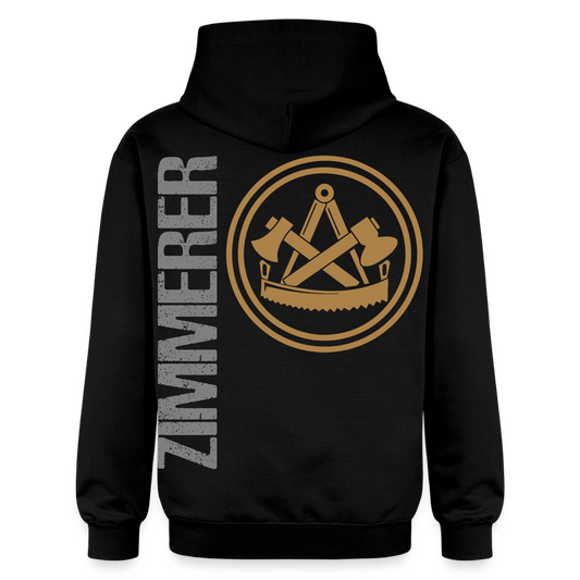 Gildan Unisex Softstyle® "Zimmerer" Schwarz Gildan Unisex Softstyle® Midweight Hoodie {{ color }}