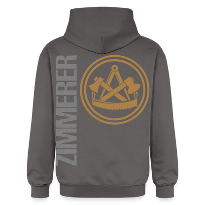 Gildan Unisex Softstyle® "Zimmerer" Dunkelgrau Gildan Unisex Softstyle® Midweight Hoodie {{ color }}