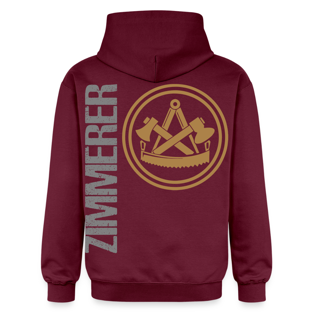 Gildan Unisex Softstyle® "Zimmerer" Maroon Gildan Unisex Softstyle® Midweight Hoodie {{ color }}