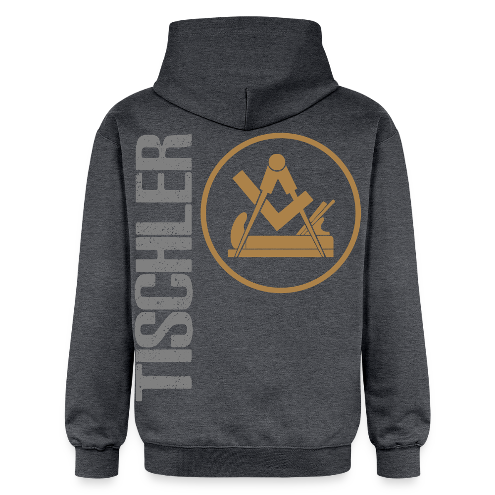Gildan Unisex Softstyle® "Tischler" Dunkelgrau meliert Gildan Unisex Softstyle® Midweight Hoodie {{ color }}