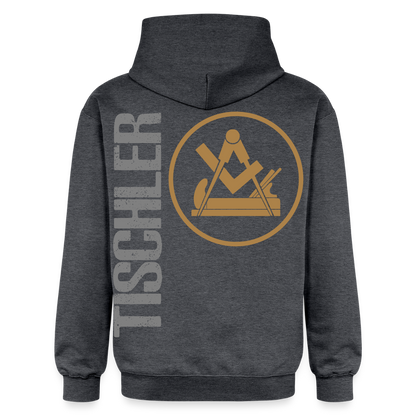 Gildan Unisex Softstyle® "Tischler" Dunkelgrau meliert Gildan Unisex Softstyle® Midweight Hoodie {{ color }}