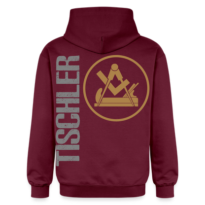 Gildan Unisex Softstyle® "Tischler" Maroon Gildan Unisex Softstyle® Midweight Hoodie {{ color }}