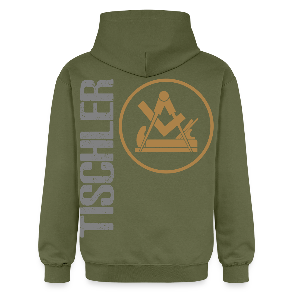 Gildan Unisex Softstyle® "Tischler" Militärgrün Gildan Unisex Softstyle® Midweight Hoodie {{ color }}