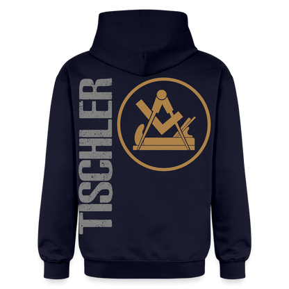 Gildan Unisex Softstyle® "Tischler" Navy Gildan Unisex Softstyle® Midweight Hoodie {{ color }}