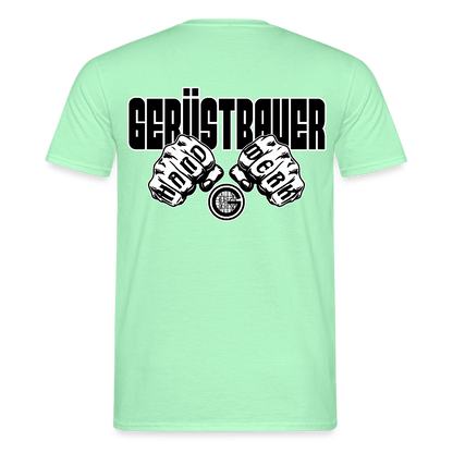 Unisex T-Shirt "Gerüstbauer" Mintgrün Männer T-Shirt {{ color }}