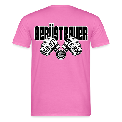 Unisex T-Shirt "Gerüstbauer" Pink Männer T-Shirt {{ color }}