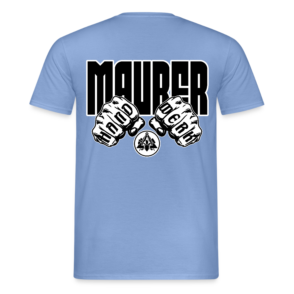 Unisex T-Shirt "Maurer" carolina blue Männer T-Shirt {{ color }}