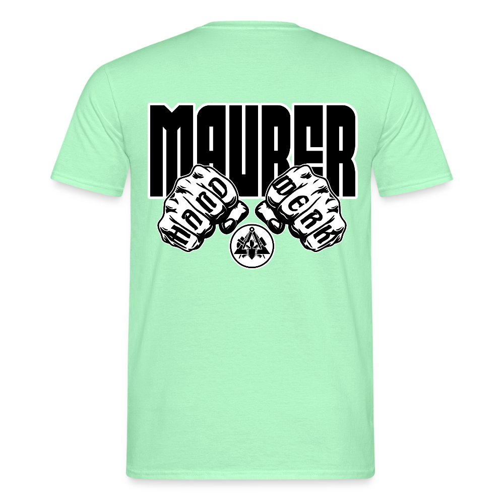 Unisex T-Shirt "Maurer" Mintgrün Männer T-Shirt {{ color }}