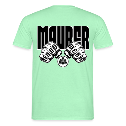 Unisex T-Shirt "Maurer" Mintgrün Männer T-Shirt {{ color }}
