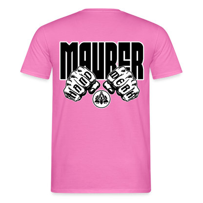 Unisex T-Shirt "Maurer" Pink Männer T-Shirt {{ color }}